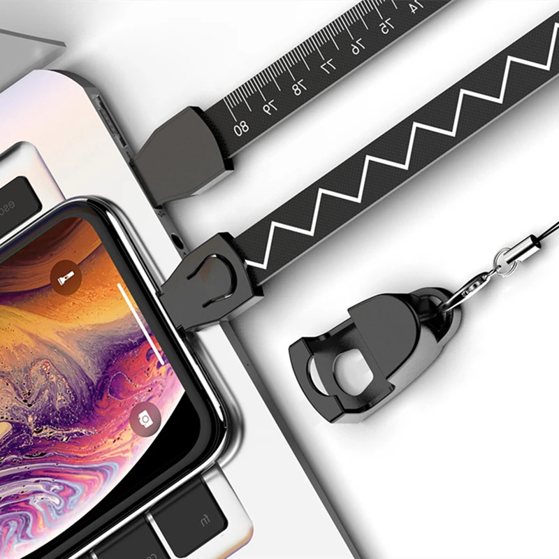 Зарядный кабель полиэстер мобильный телефон шнур для Android Type C Apple Плетеный Usb