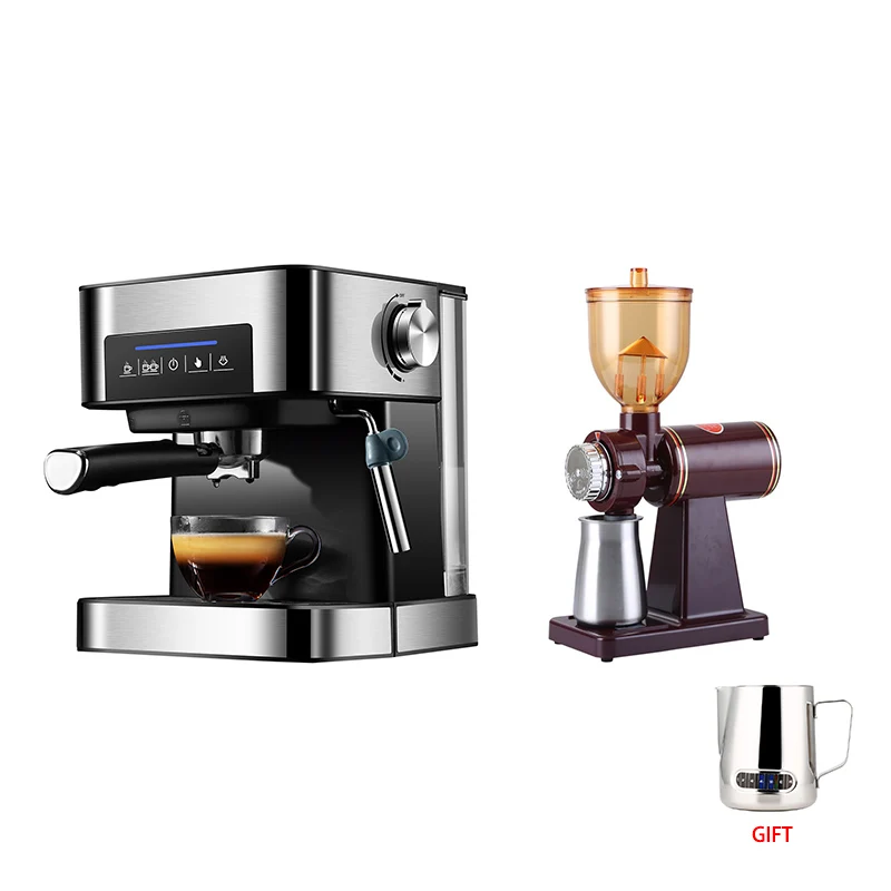

Espresso Coffee Maker Electric 20Bar Coffee Maker Household Espresso Coffee Machine Milk Foam Maker 220V