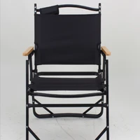 outdoor folding chair cranked casual photo chair camping short chair aluminum alloy portable beach chair