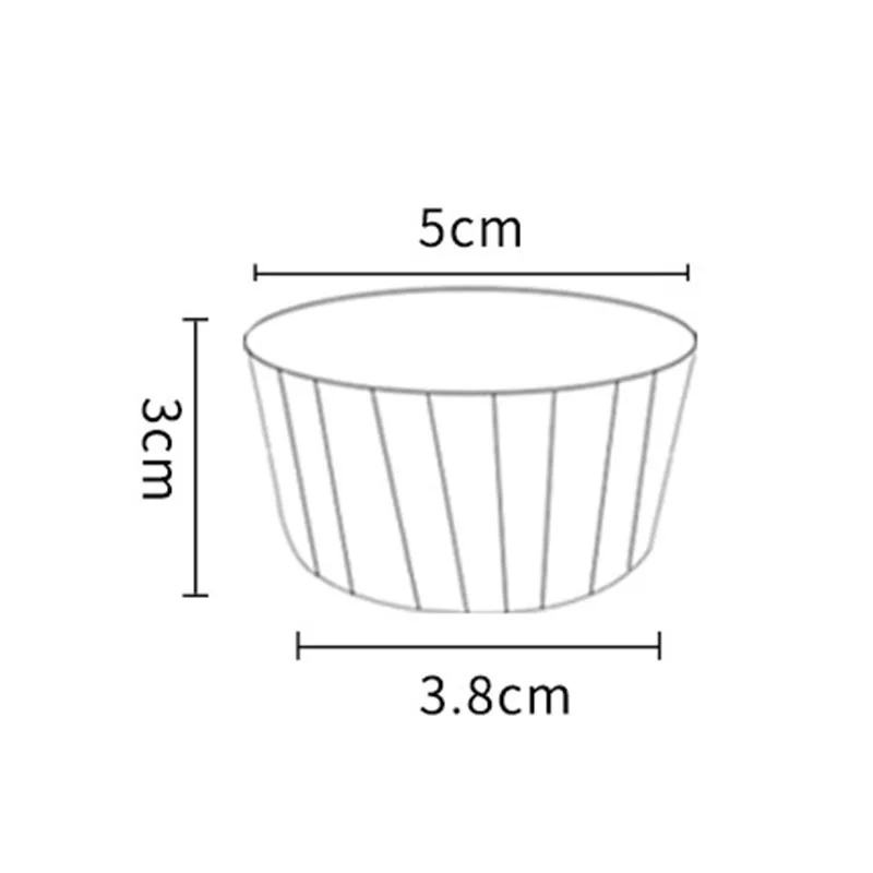 

50PCS/Pack Muffin Cupcake Liner Cake Wrappers Baking Cup Tray Case Cake Paper Cups Pastry Tools Party Supplies New Arrival!