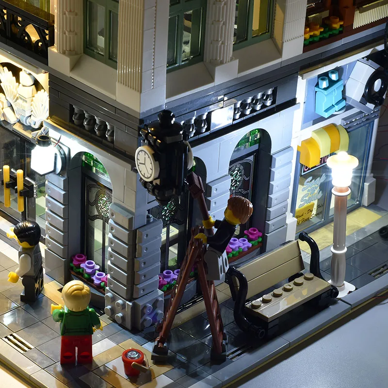 

Lightaling LED Light Kit For 10251 Brick Bank Lighting Set Compatible With 15001 84001