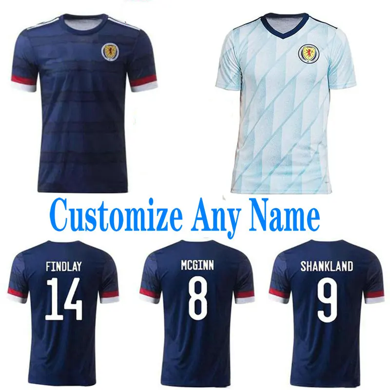 

2021 Men Scotland Football Jerseys Customize Football Shirt Top Quality Soccer Jersey ROBERTSON MCGINN CHRISTIE Tops