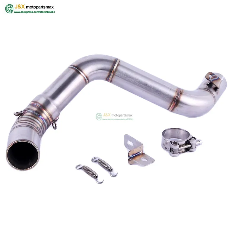 

Motorcycle Exhaust middle pipe Round Muffler for DUKE125 DUKE 200 DUKE 250 DUKE 390 2012-2016 FOR 125 200 250 390 12-16