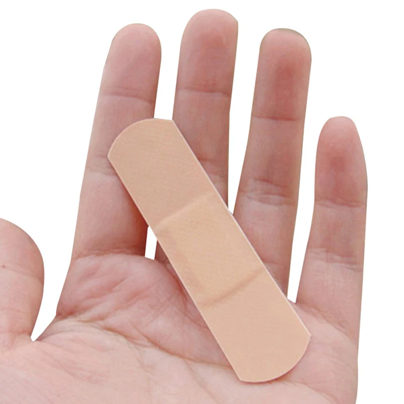 

100Pcs Band-Aids Bandages Waterproof Adhesive Bandages Wound Plaster First Aid Hemostasis Band Aid Sterile Stickers For Children