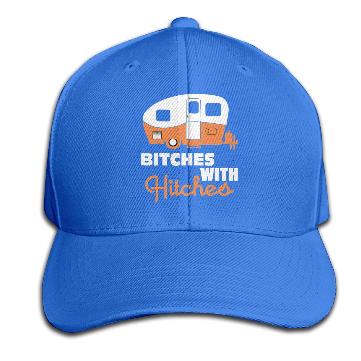 

Bitches With Hitches mans womens Fashionable breathable Sun Caps