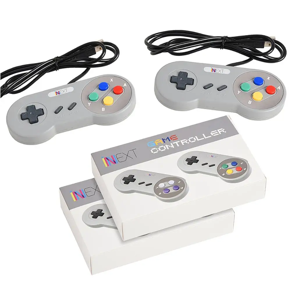 Проводной джойстик контроллер USB геймпад USB игровой контроллер Joypad для ретро SNES игровой коврик для Windows PC MAC