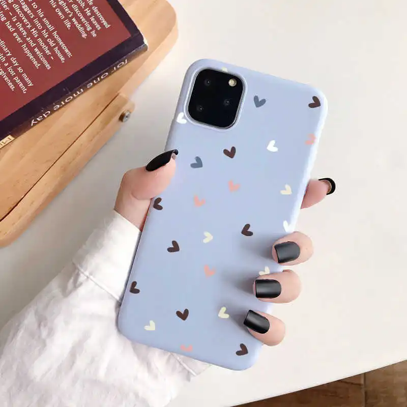 

Cute Love Heart Case For Samsung Galaxy A20E A20 A30 A21S A40 A50 A51 A70 A71 S9 S10 S20 FE S21 Plus Ultra A32 A52 A72 TPU Capa