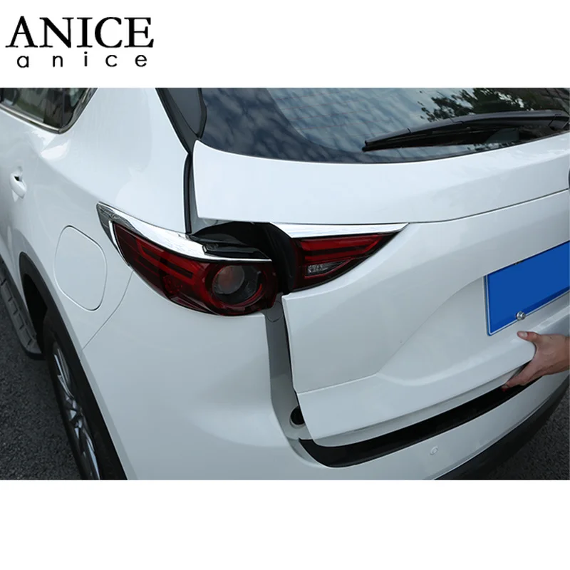 Подходит для Mazda CX 5 CX5 хромированная задняя крышка заднего фонаря из АБС пластика