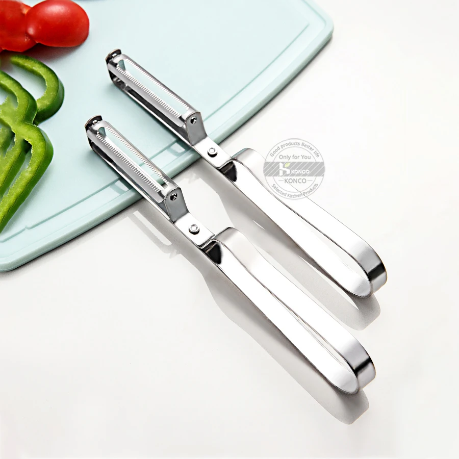 Konco Stainless Steel Peeling Knife Multi-Function Vegetable Fruits Peeler Kitchen Gadget Tool Acssessory | Дом и сад