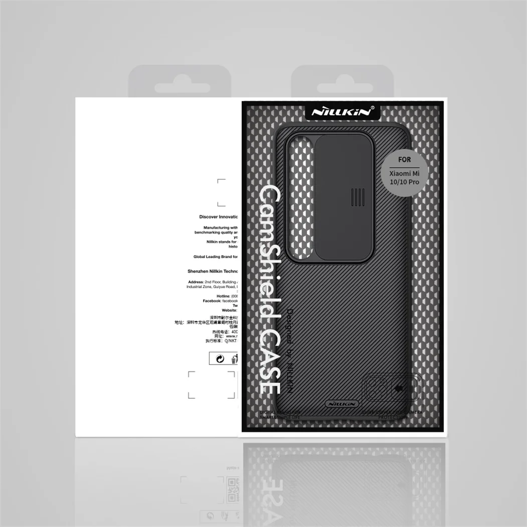 Чехол для Xiaomi Mi 10 Pro чехол NILLKIN CamShield камеры защита конфиденциальности