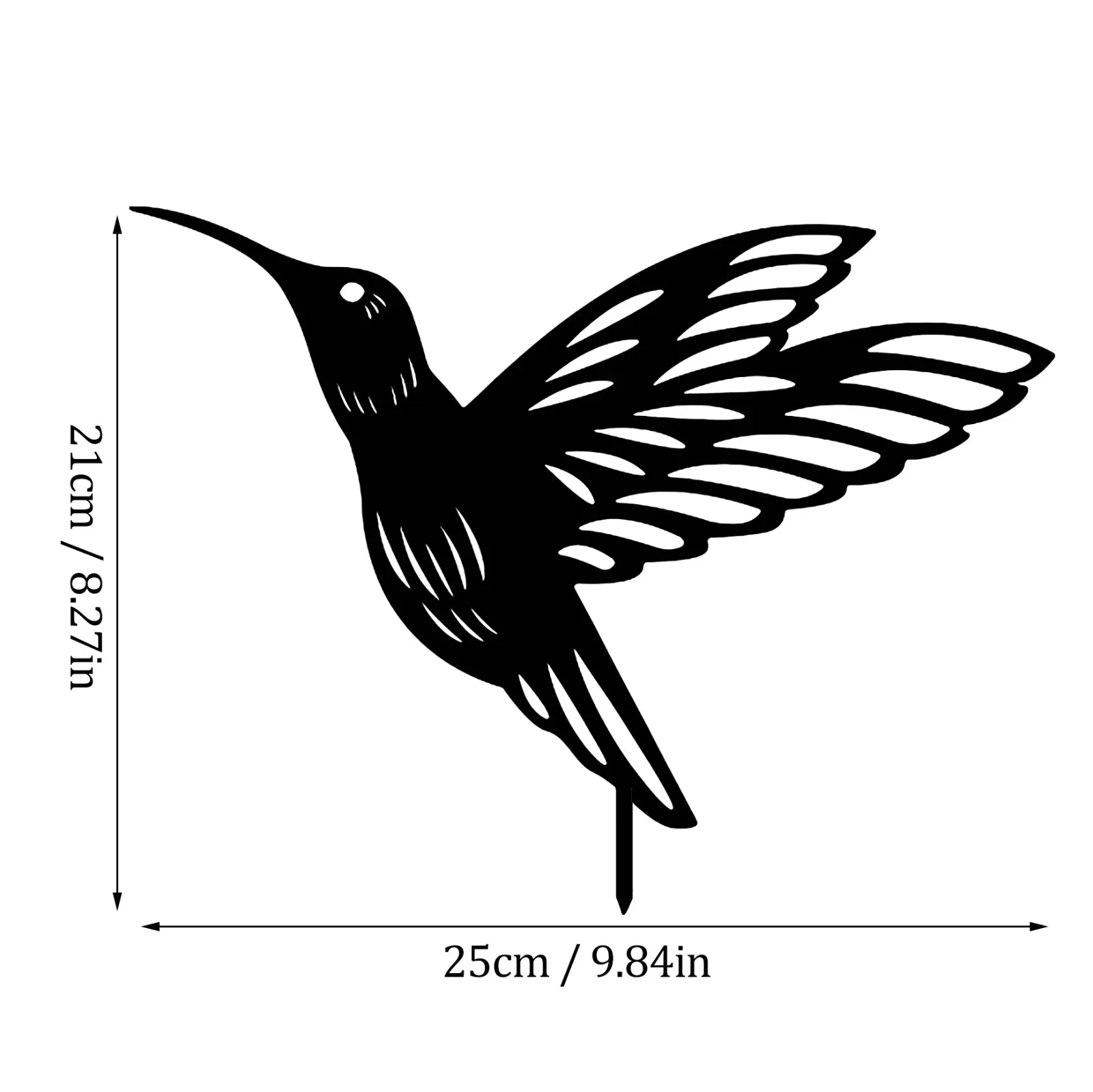 

Metal Bird Garden Statues Animal Sculptures Stake For Yard Lawn Sign Art Decorative Outdoor Ornaments Decorative#66