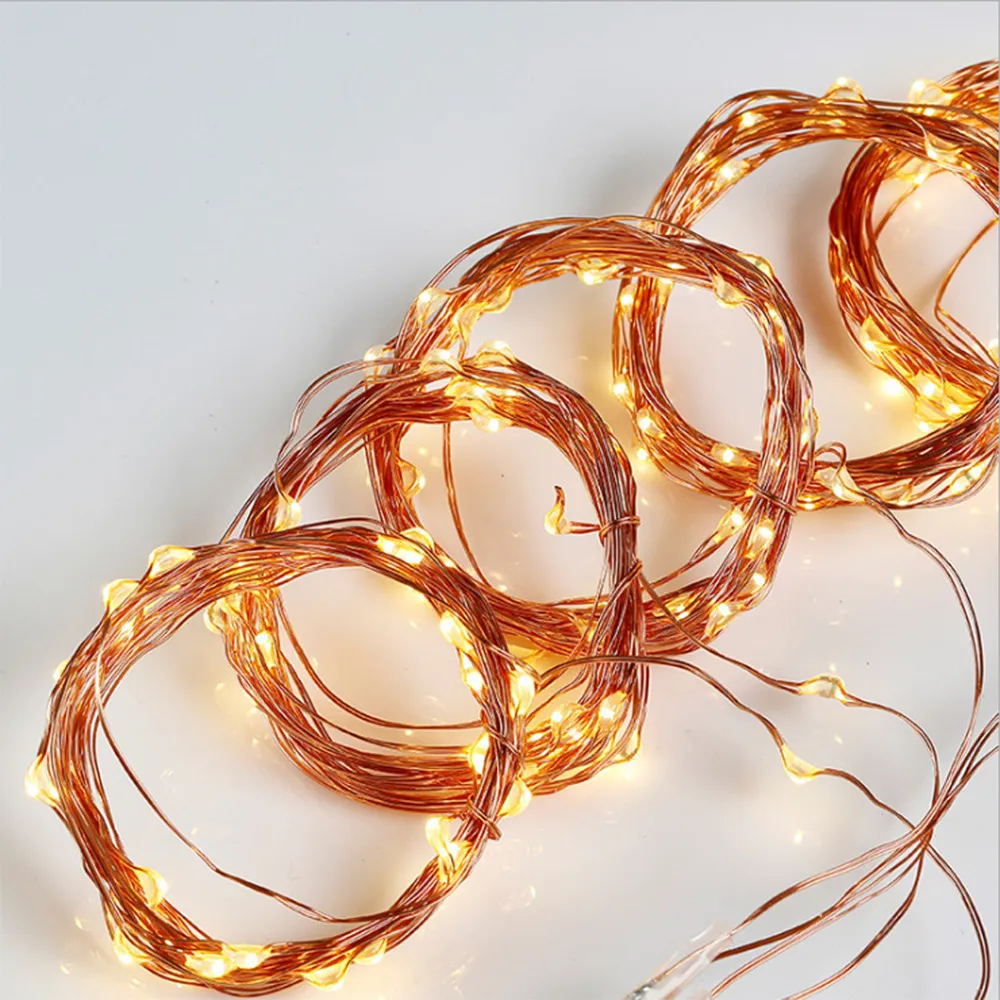 СВЕТОДИОДНАЯ Гирлянда занавес с дистанционным управлением питание от USB