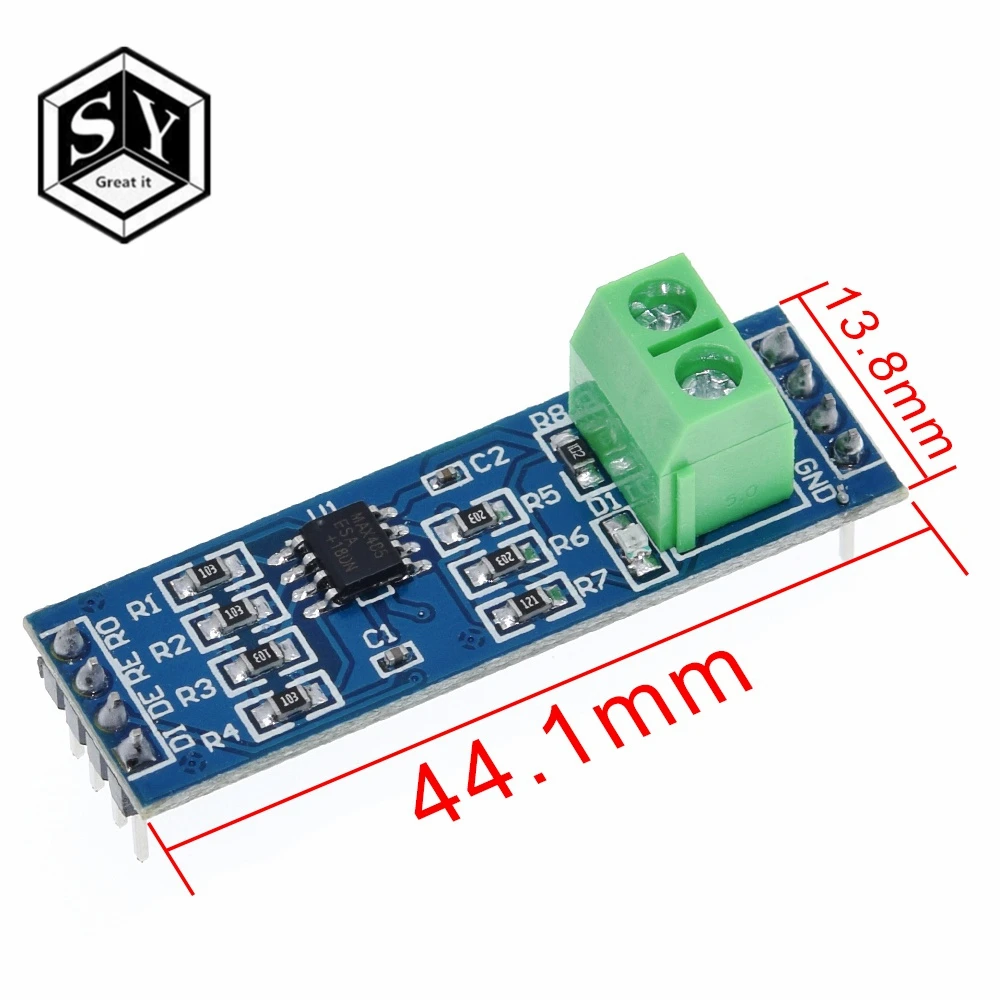 Модуль Great IT MAX485 RS485 TTL поворотный модуль RS 485 аксессуары MCU для разработки rs 5