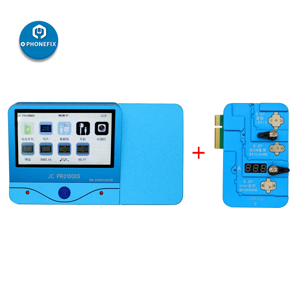 Плата плата JC Pro1000S основная полоса для чтения данных EEPROM iPhone 6-X XR XS 11 Pro Max модуль