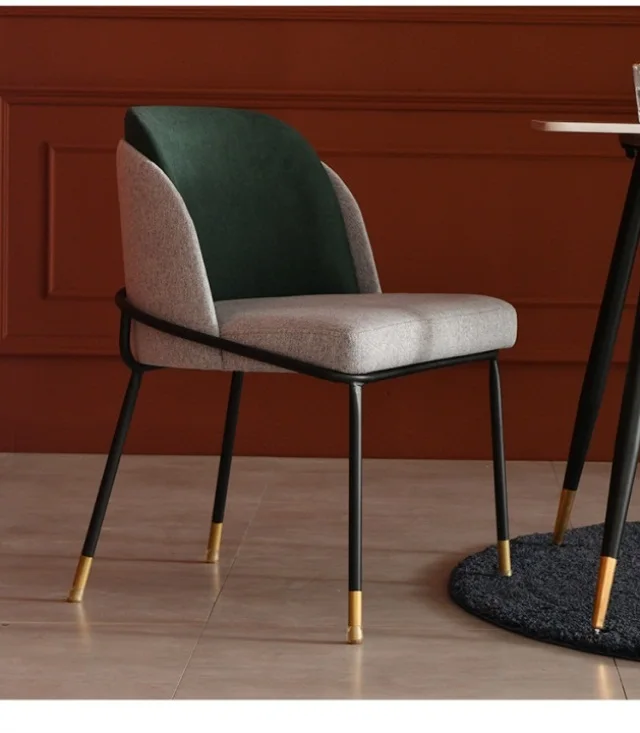 Скандинавский легкий роскошный стул для столовой спинное кресло дома ресторана