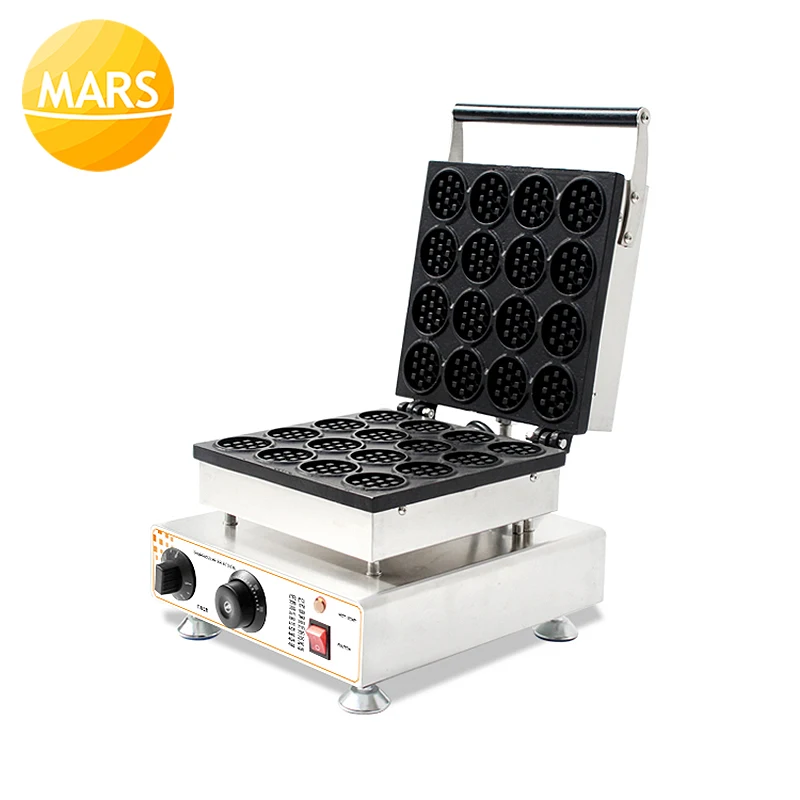 Машина для выпечки вафель с антипригарным покрытием 16 шт. | Вафельницы и