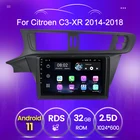 Android 11 RDS 32 Гб ПЗУ для Citroen C3-XR 2014 2015 2016 2017 2018 автомобильное радио gps навигация swc mirror link wifi автомобильная аудиосистема