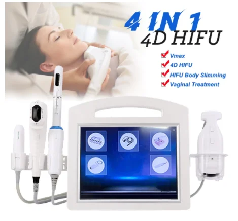 

4D VMAX Vaginal Tightening Machine Face Lift Skin Tightening Liposonic Body Sliming Skin Beauty Equipment