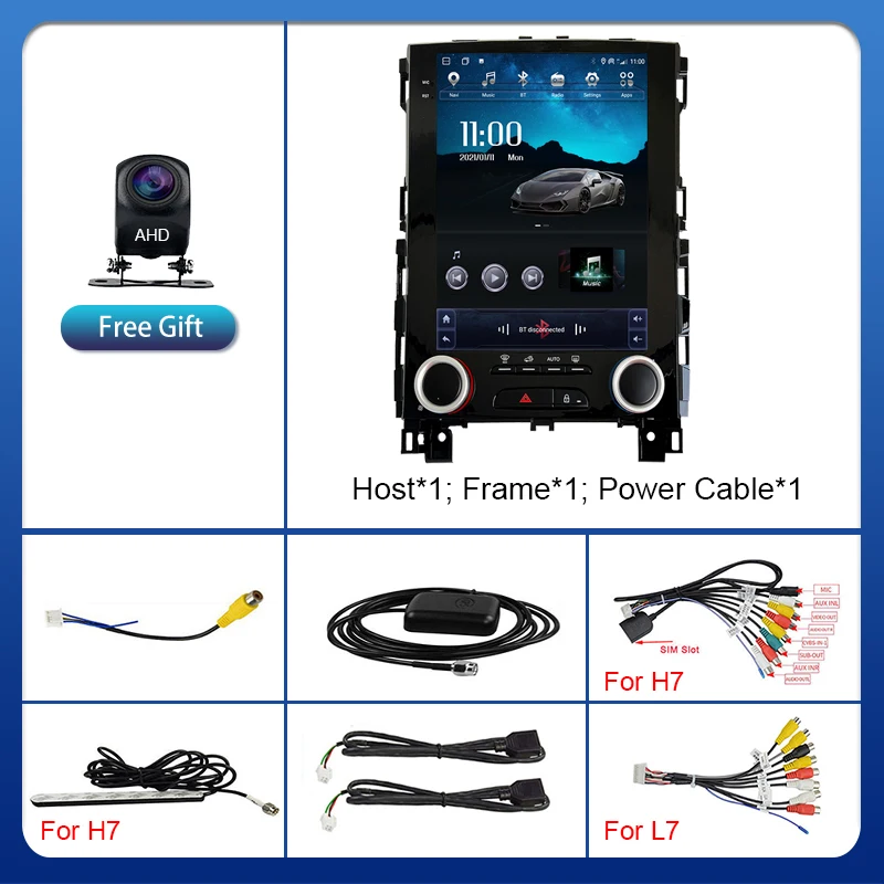 $157.38 EKIY Android 10 Car Radio For Renault Samsung SM6 Talisman Koleos Megane 4 2017-2019 Multimedia Tesla Vetical Screen Navi Stereo