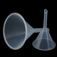 1pc 6090mm mouth dia flower funnel for rechargeable essential oil perfume bottles small plastic for perfume diffuser bottles