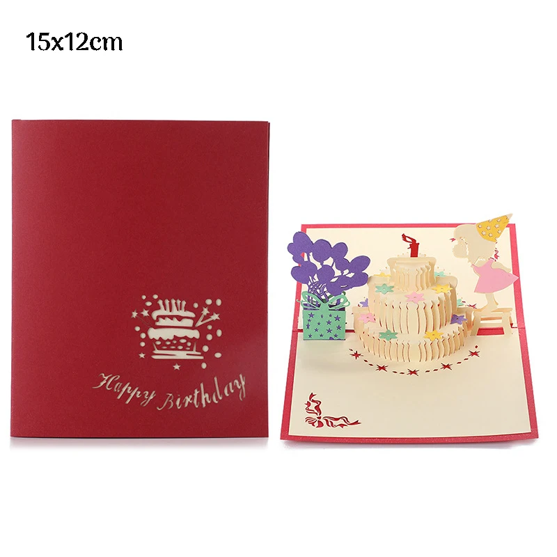 

3D открытка WEHRPARTY День рождения