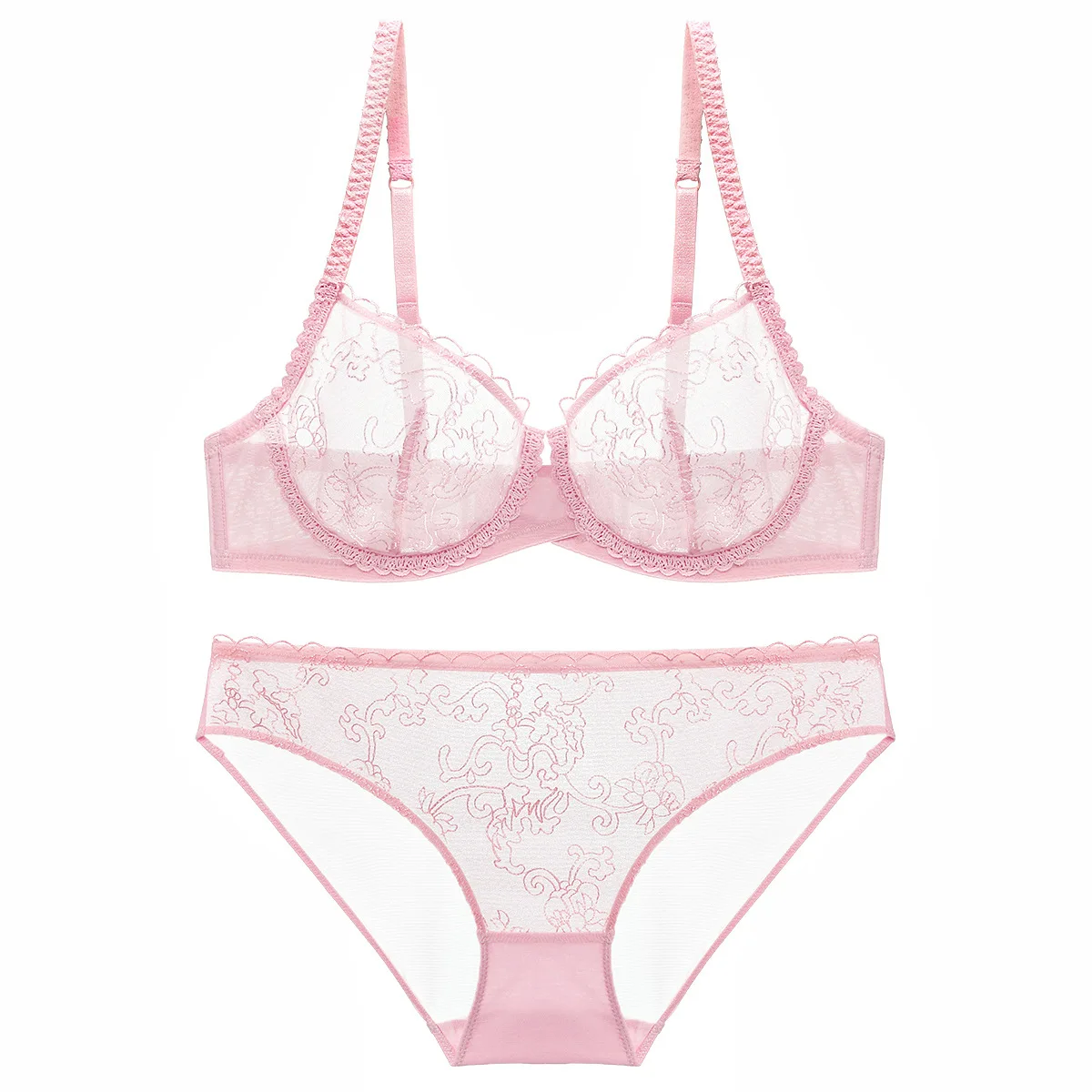 Высокое качество вышивка ультра-тонкий перспективный сексуальный комплект