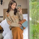 2022 мультфильм Улица Сезам Pull Femme Hiver уличная одежда Elmo Kawaii свитер для мужчин Y2K Аниме Длинный рукав теплый пуловер Одежда для женщин