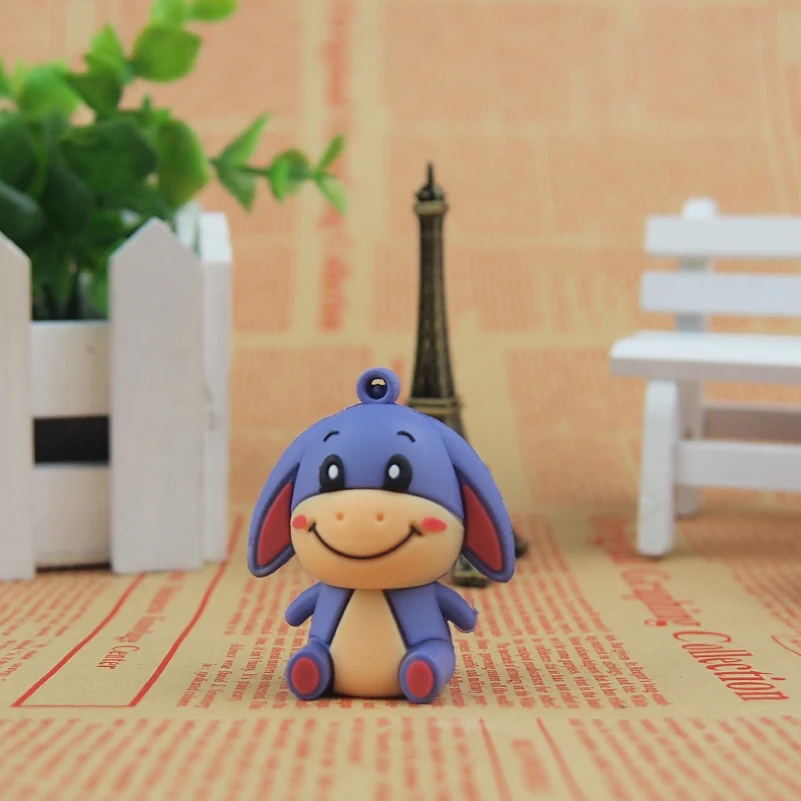 Горячая продажа мультфильм милый тиггер ослик и пчела серии USB флешка 128 МБ 32 Гб 64