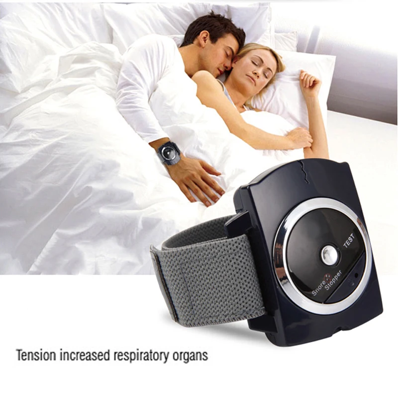 Умный блокировщик храпа инфракрасное устройство наручные часы браслет для
