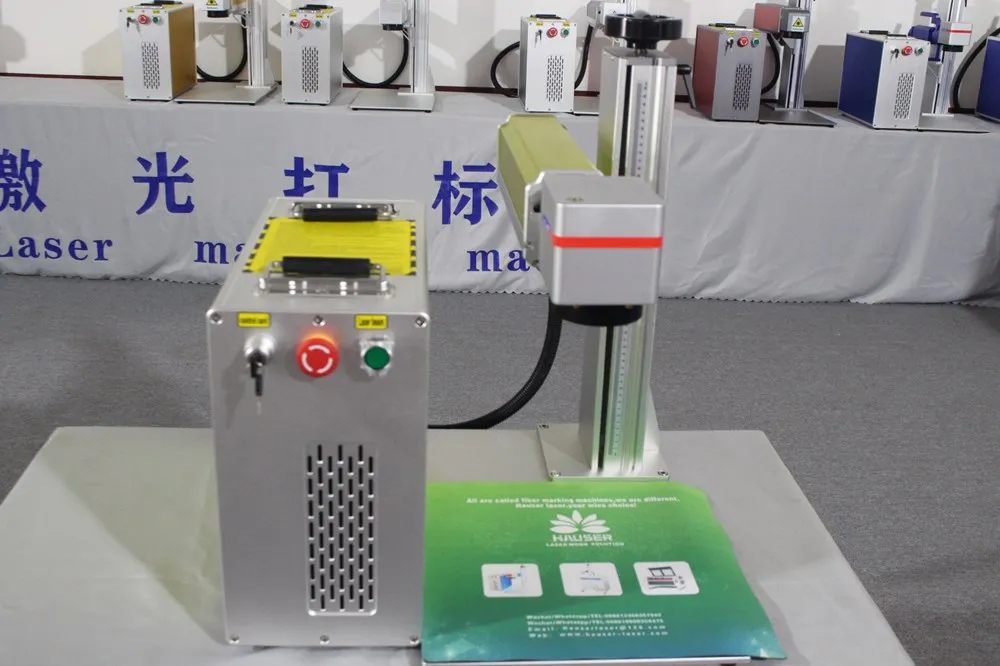 Бесплатная доставка 20 Вт/30 Вт Raycus машина для маркировки сплит волокна co2 лазерная