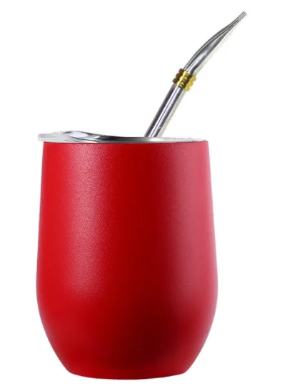 6 унций 12 винная кружка для яиц с стакан соломинкой кофейная молочная устойчивая