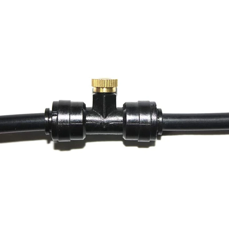 Комплект сопел Misting 12 шт латунные мистер сопла 0 4 мм 10/24 UNC 10 резьба тройники 1/4