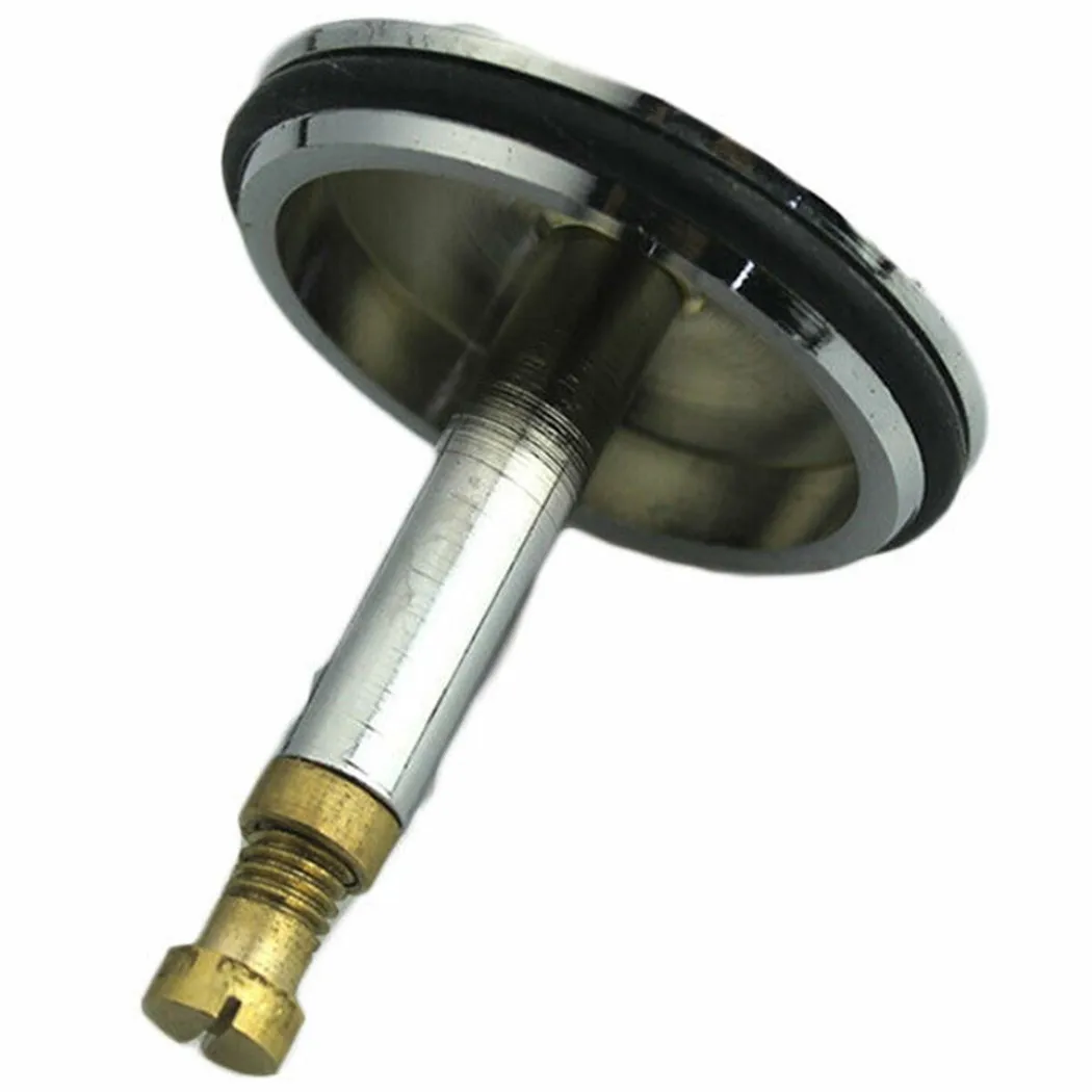 

43mm Bathtub Drain Stopper Silver Sink Waste Plug For Bathroom Tub Sink Waste Pop-Up Plug Replacement Bothroom Accessories
