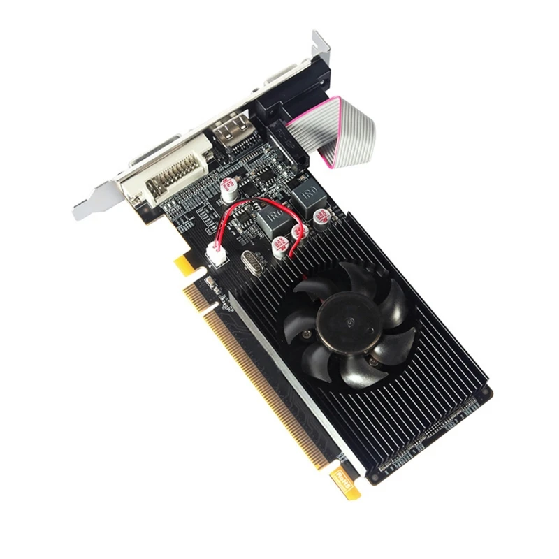 

VGA- Amd Radeon HD6450 2 GDDR3 64 HDMI- VGA DVI PCI Express 2.0