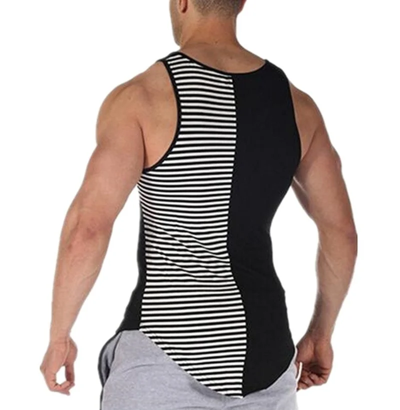 Одежда для фитнеса мужские топы на бретелях модная строчка мужская одежда 2020