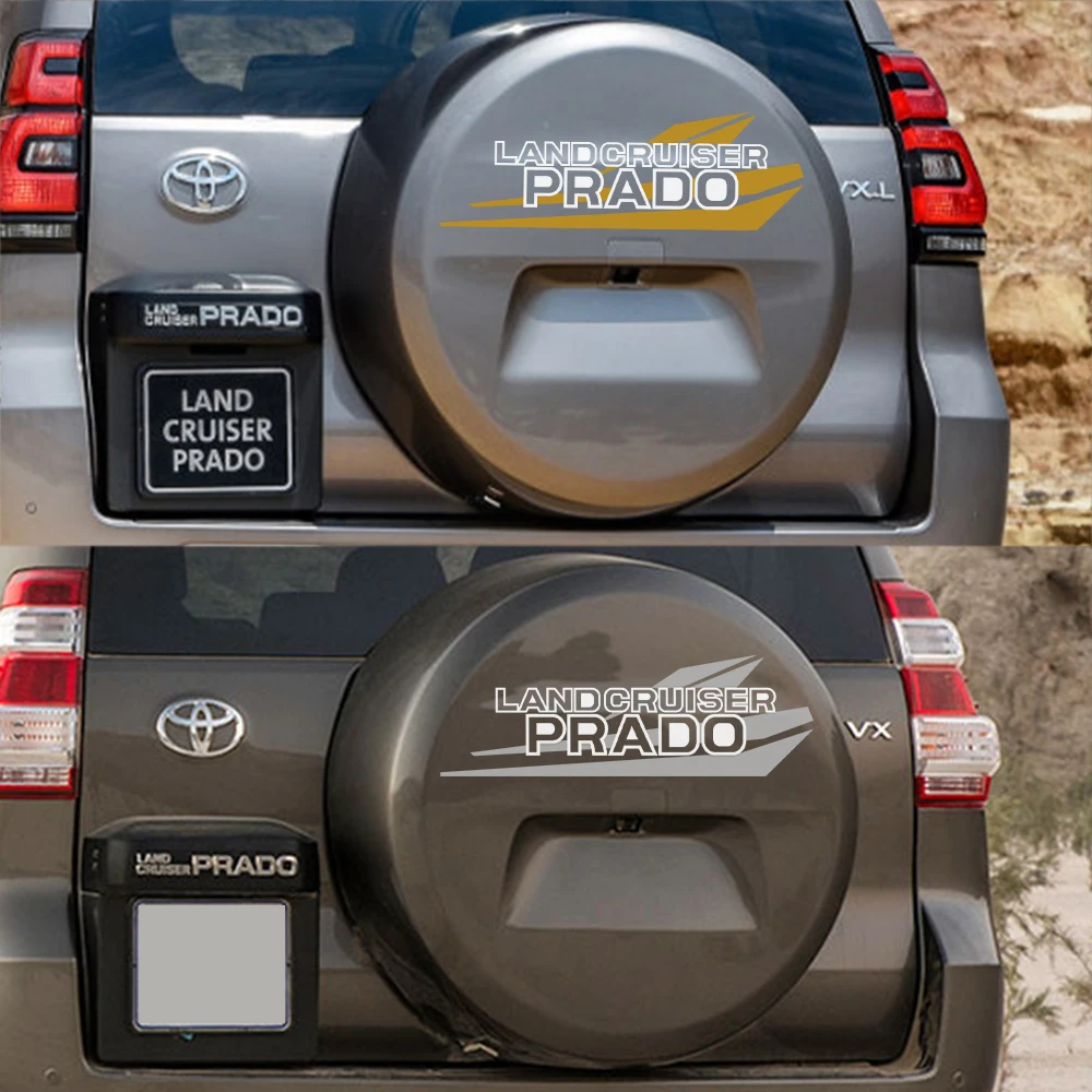 Автомобильные наклейки для Toyota Land Cruiser Prado украшение запасного колеса