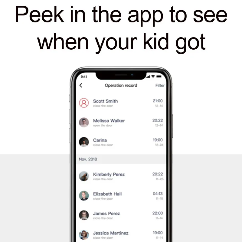 Умный Цифровой Дверной замок Tuya GIMDOW электрозамок с паролем для гостиницы