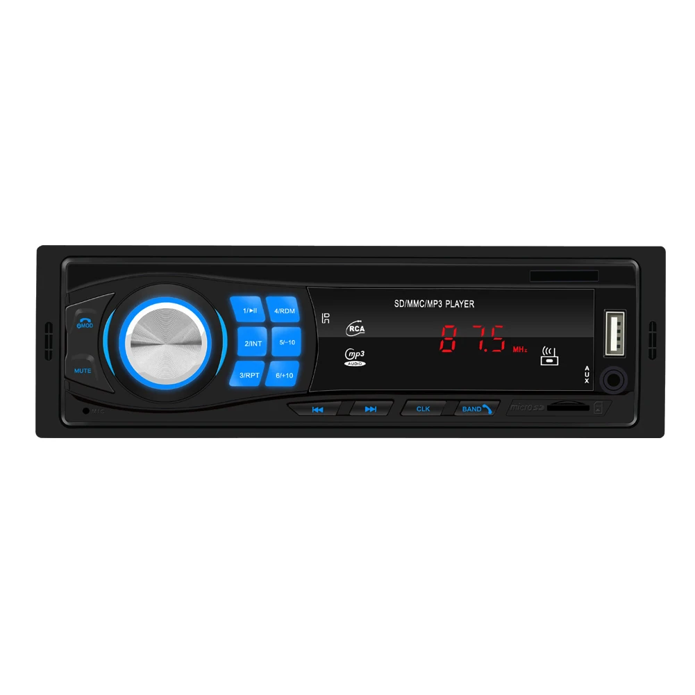 12v Car Radio Stereo Player Bluetooth-compatible Car MP3 Player Hands-free Calls FM Radio USB Flash Disk Remote Control
12v Car Radio Stereo Player Bluetooth-compatible Car MP3 Player Hands-free Calls FM Radio USB Flash Disk Remote Control