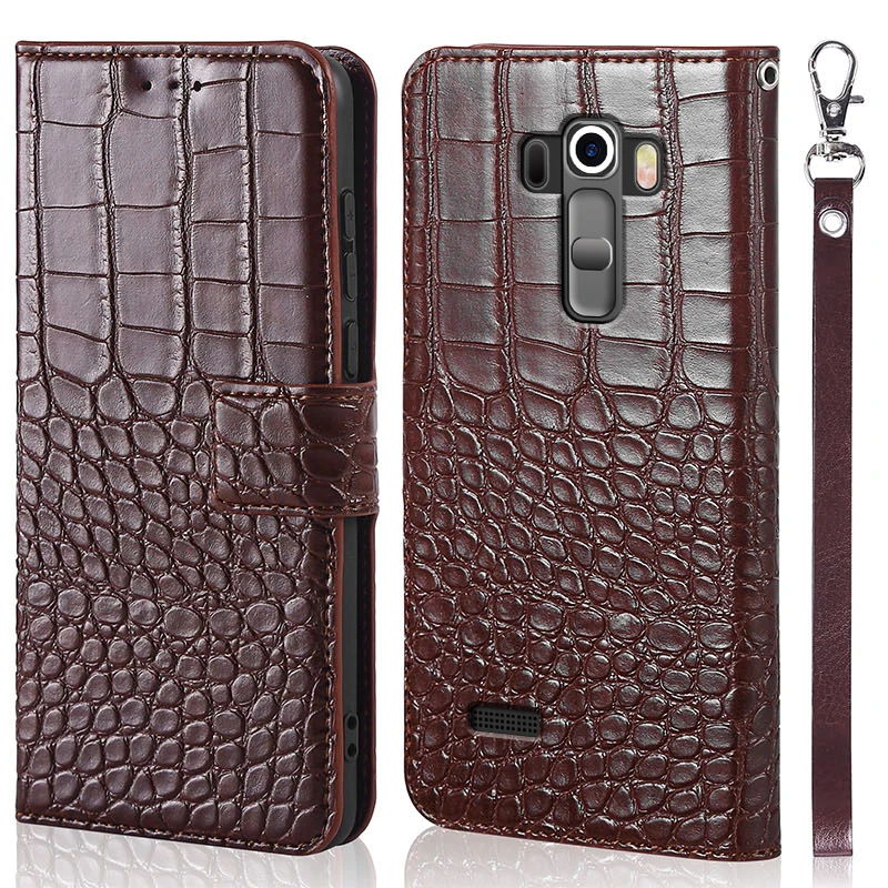 Для LG G4S из крокодиловой кожи кожаный флип-чехол для телефона G4 Beat H736 H735 H735DS H735AR H731