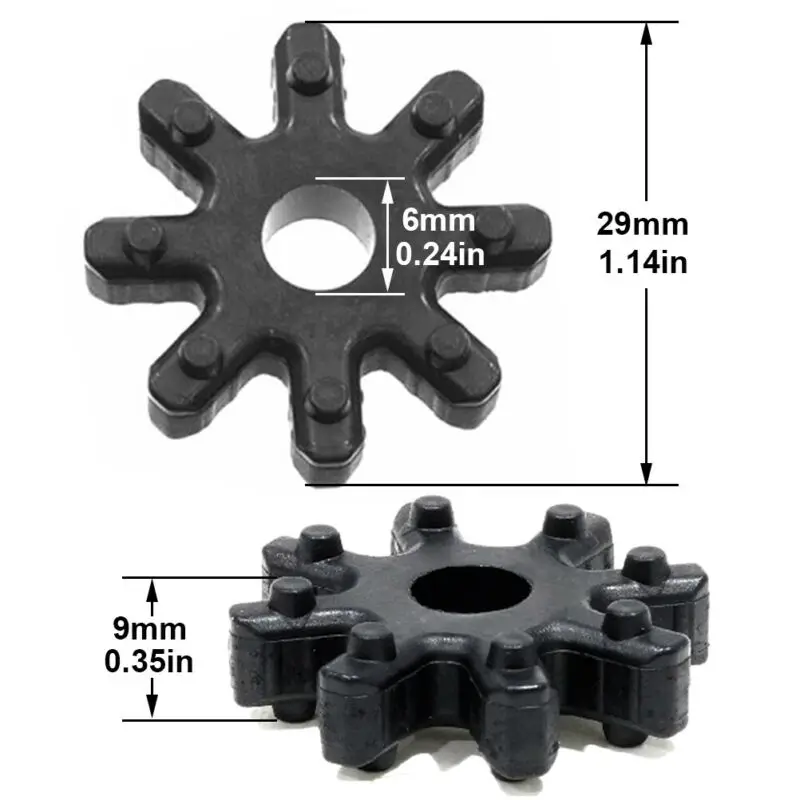 

2pcs Steering Column Coupler Coupling MDPS Clunk Flexible Coupler For Hyundai For Kia OEM 563152K000FFF