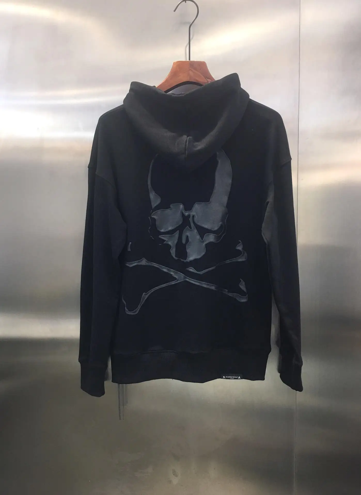 black 19SS Japan Mastermind MMJ толстовки Череп уличная Harajuku странные вещи Mastermind Толстовка Lil Peep толстовки для мужчин и женщин - Цвет: black