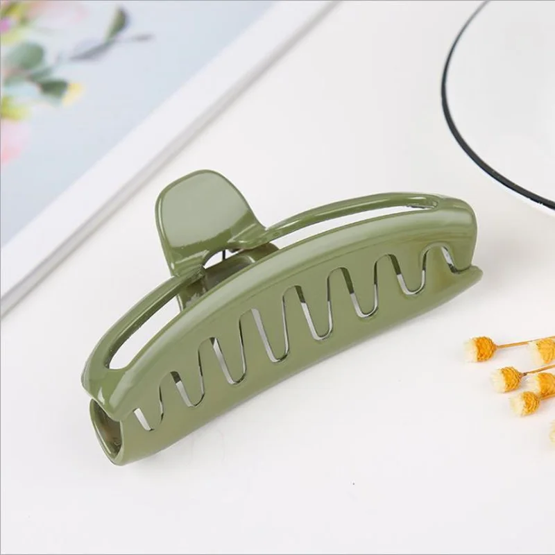 Большая заколка для волос ванны Корейская практичная простая большого размера