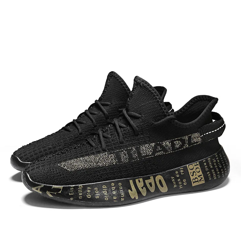 

Men Fly Woven Coconut Shoes Versatile Casual Shoes Mesh Running Athletic Shoes Fashion Man Shoes 0329