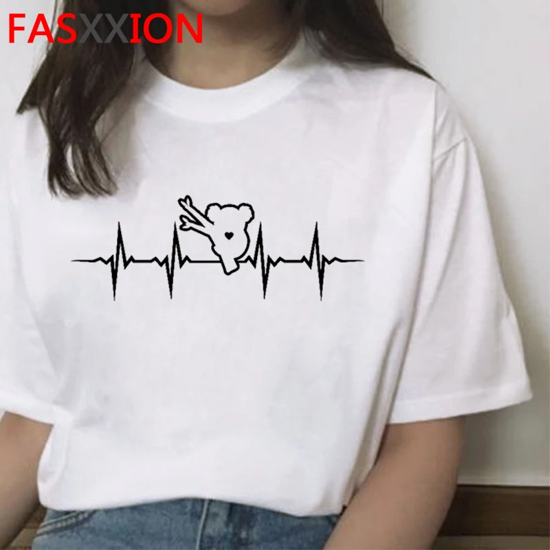 

Kawaii Sloth Koala top tees women harajuku graphic tees women print top tees plus size