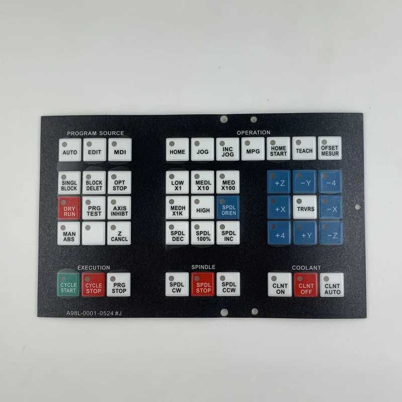 A98L 0001 0524 # J мембранная панель для ремонта FANUC с ЧПУ бесплатная доставка|Панель| |