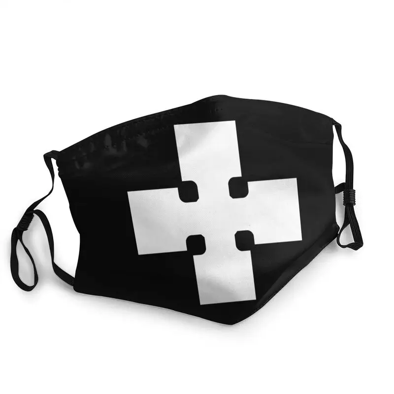 

Fire Force Tokyo Cross Face Mask Dustproof Firefighter Anime Manga Mask Protection Cover Respirator Non-Disposable Mouth Muffle