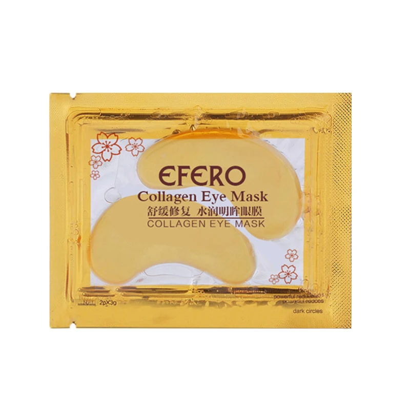 1 пара коллагеновые маски для области вокруг глаз 24K золота | Красота и здоровье