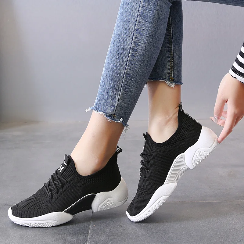 

2021 Summer Women's Sports Shoes Fashion Simple Mesh Casual Shoes Comfortable Breathable Outdoor Sneakers