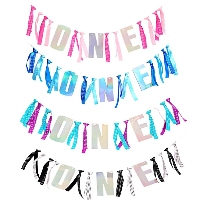 Яркий баннер для детей 5 м украшение будущей мамы цветная лента гирлянда товары