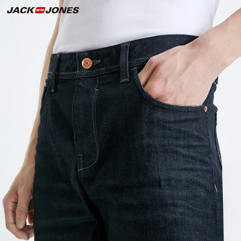 Мужские Классические облегающие джинсы JackJones 219132576 | Мужская одежда